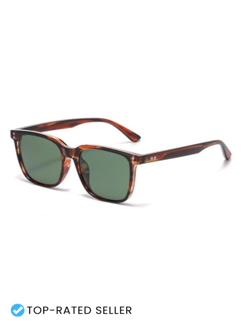Polarized Square Sunglasses for Men UV400 Protection
